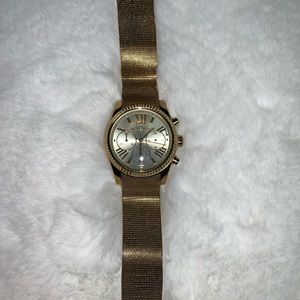Gold MK watch